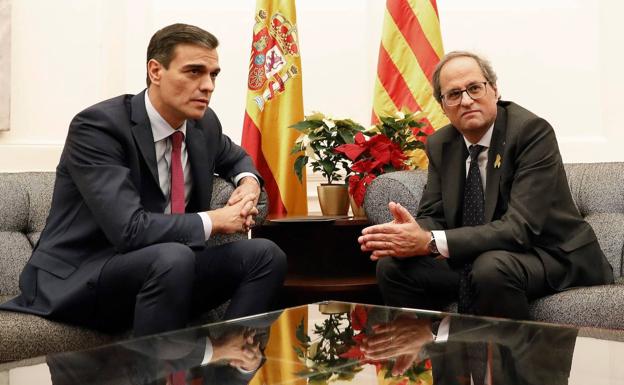 La mesa de diálogo entre gobiernos nace coja y enfrenta a los independentistas