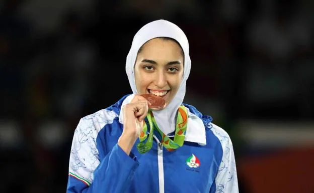 La única medallista olímpica de Irán abandona su país indignada