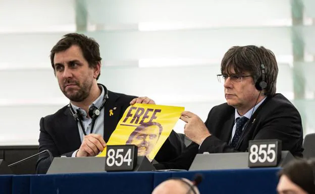 Puigdemont amenaza con visitar a los presos independentistas en febrero