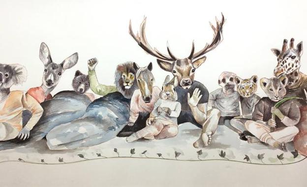 Las imágenes fantásticas de Laura Escallada abren el año en Espacio Alexandra