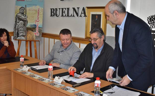 La fiesta de Guerras Cántabras ya tiene su sello conmemorativo