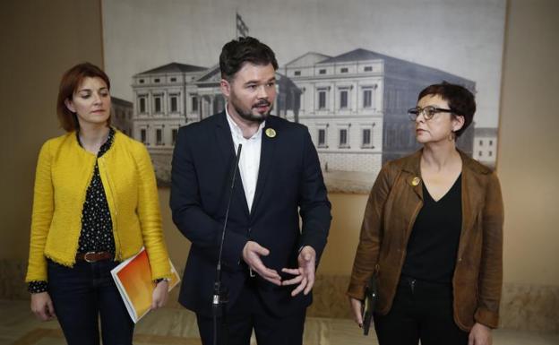 Rufián asegura que el Gobierno no se guió por la «mala fe» al aplazar la mesa de diálogo