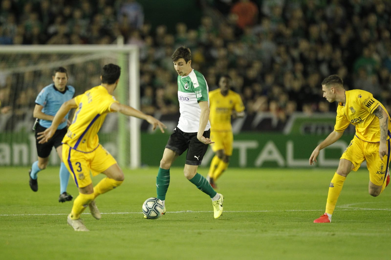 Imágenes del partido Racing-Alcorcón