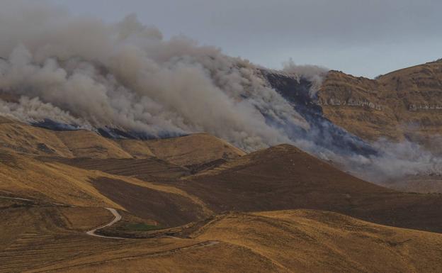 De la Cantabria verde a la Cantabria quemada