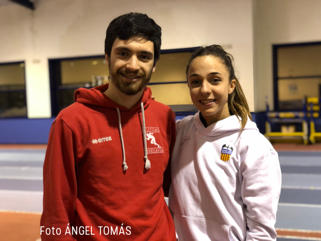 Lara Gómez y David Bolado se proclamaron campeones de Cantabria de invierno