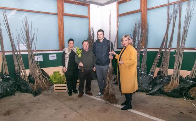 Polanco centra este año su campaña del árbol en la plantación de manzanos