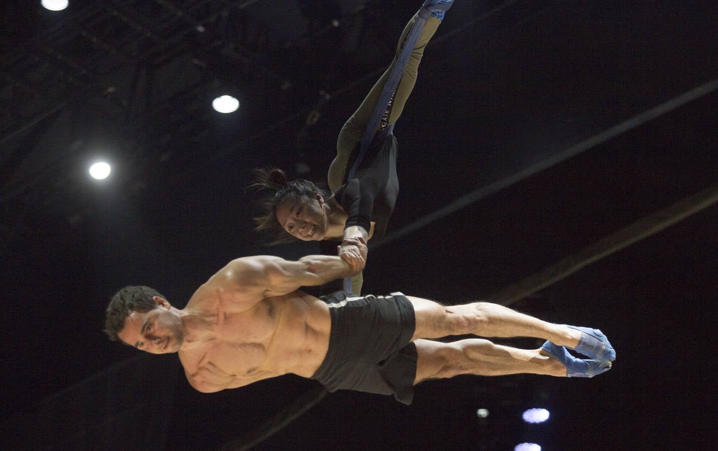 Ensayos en el Circo del Sol