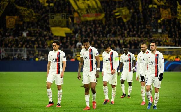 El PSG sumido entre el «miedo» y los reproches tras caer en Dortmund