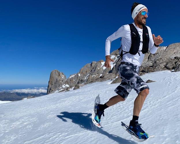 Chema Martínez prepara la Picos Snow Running que se disputa el 7 de marzo en Fuente Dé