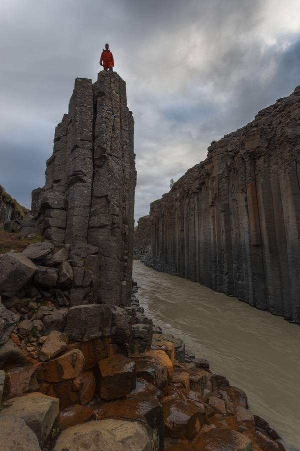 Una cántabra 'enganchada' a las auroras boreales
