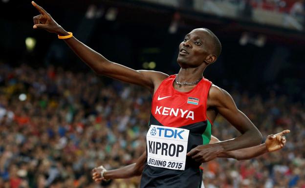 Kiprop, de las trampas a los trompos