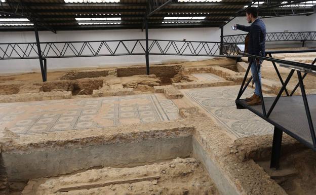 De visita por los vestigios romanos de La Tejada