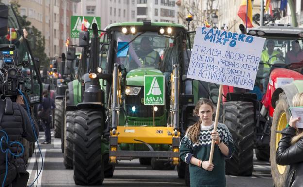 El campo toma Santander para exigir «precios dignos» y medidas que «aseguren el futuro» del sector