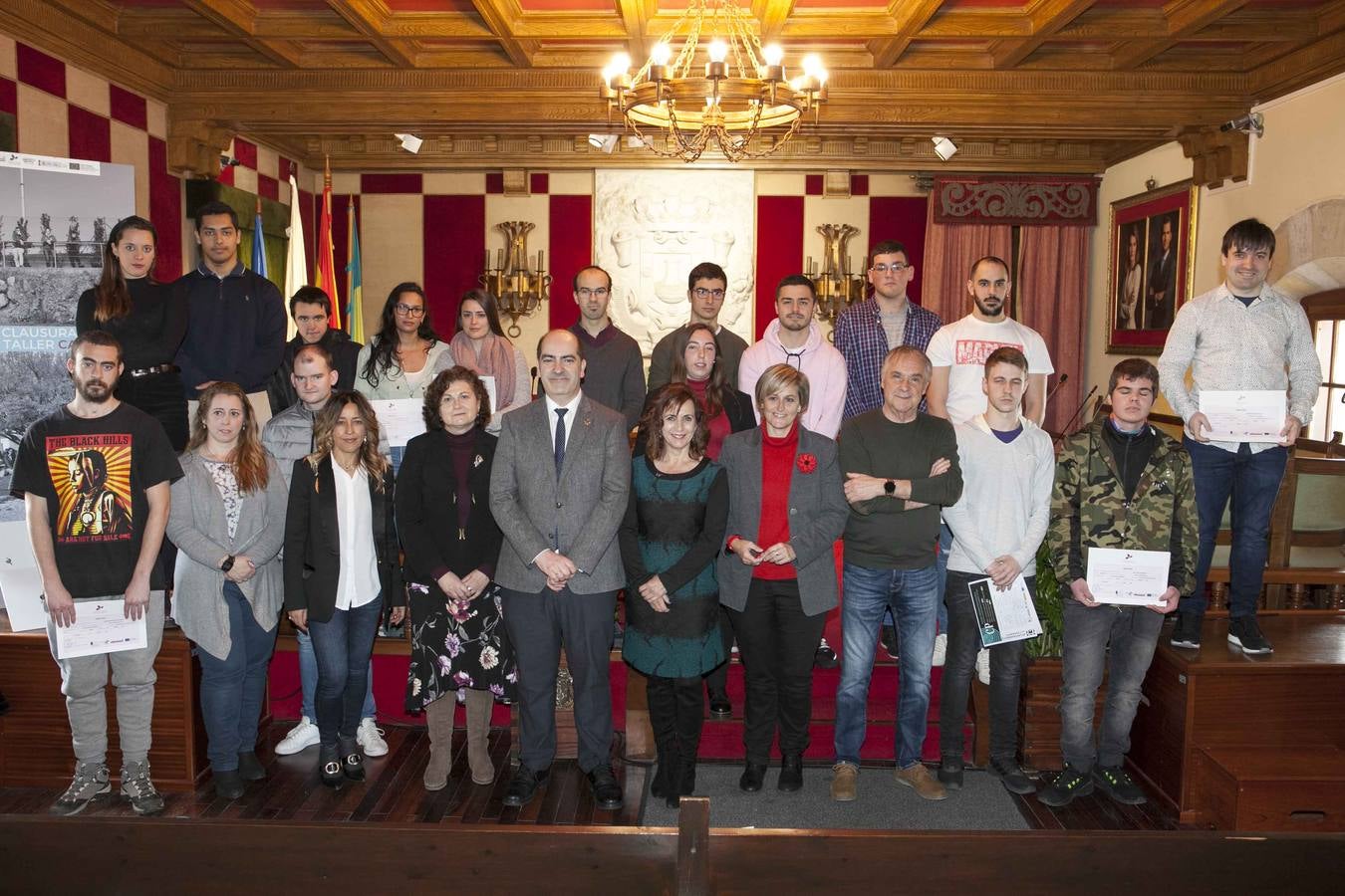 Camargo clausura la décima edición de su Escuela Taller