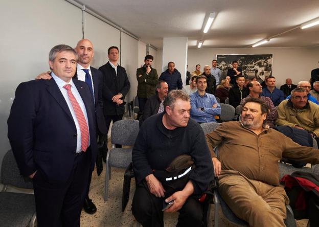 Pelaéz inicia su tercer mandato como presidente de la Cántabra