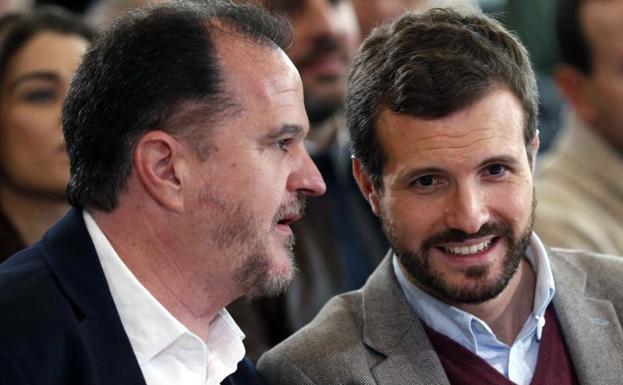 Casado afirma que la «supuesta buena gestión» del PNV ha quedado «sepultada» en Zaldibar