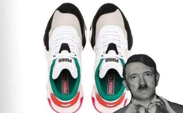 Unas zapatillas Puma se hacen virales por su parecido con Hitler