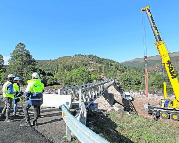 Las obras para construir el nuevo puente de Ruente empezarán en mayo