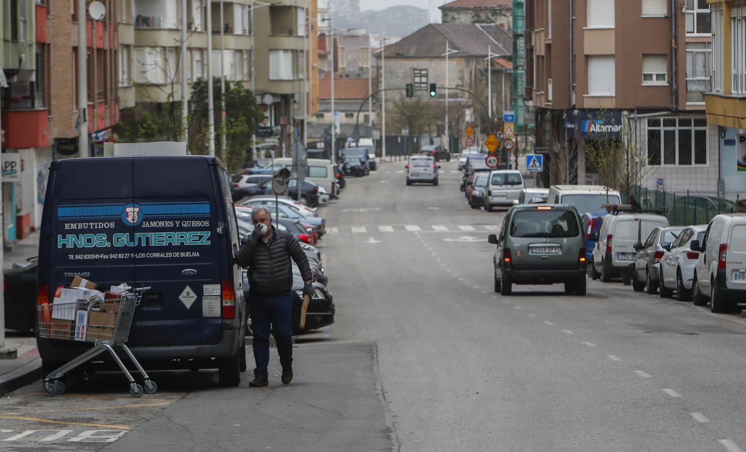 Las imágenes del jueves en estado de alarma en Cantabria