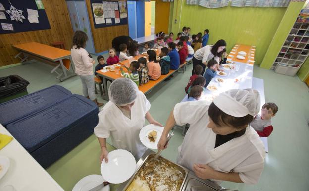 Unos 750 escolares recibirán desde mañana menús gratis de parte de Educación