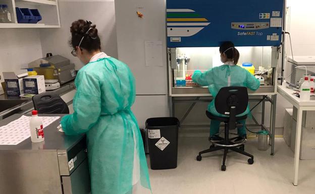 El Idival habilita un laboratorio de apoyo que permitirá hacer el doble de muestras cada día