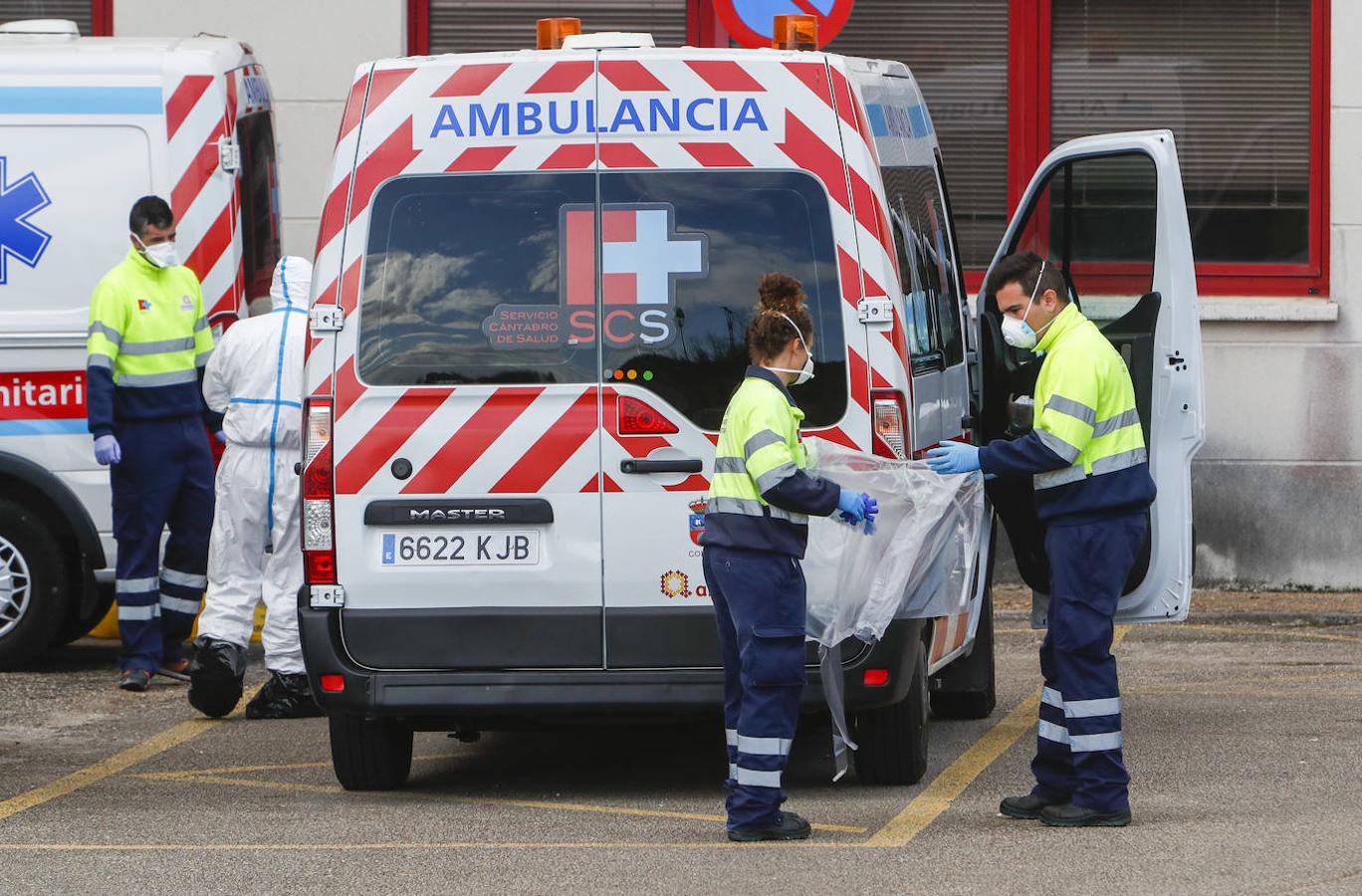 El Hospital de Liencres recibe a los primeros pacientes de coronavirus