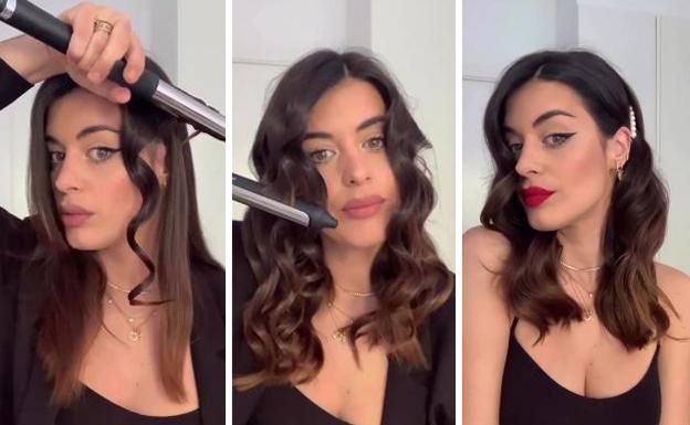 Dulceida explica cómo hacer las ondas al agua o 'tipo Hollywood' en casa |  El Diario Montañes