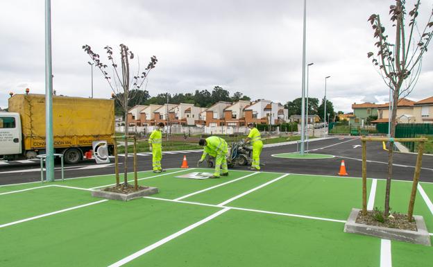 Entra en servicio el nuevo aparcamiento público de Rinconeda con 140 plazas