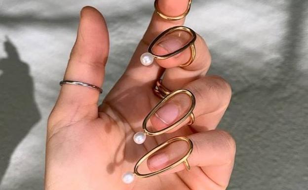 Anillos para uñas, la nueva tendencia que reina en Instagram