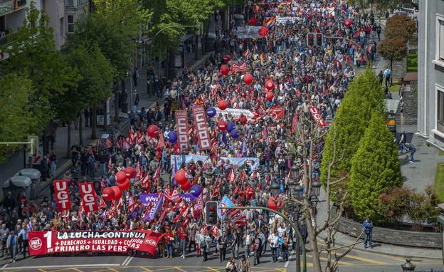 Una manifestación virtual para celebrar un Primero de Mayo que reivindique «el valor del trabajo y los servicios públicos»