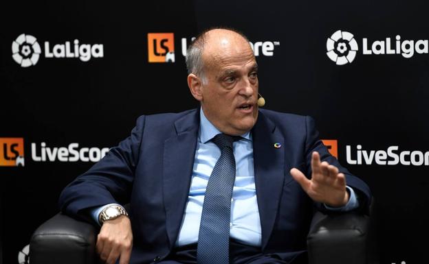 Tebas obligará a los racinguistas a hacerse las pruebas pese a haber mostrado su disconformidad