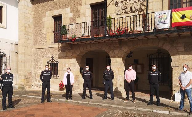 Cuatro nuevos agentes se incorporan a la Policía Local de Camargo