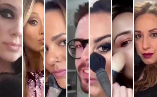 Maquilladores cántabros se retan a compartir el antes y el después de un look