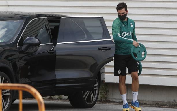 El Racing regresa a los entrenamientos dos meses después