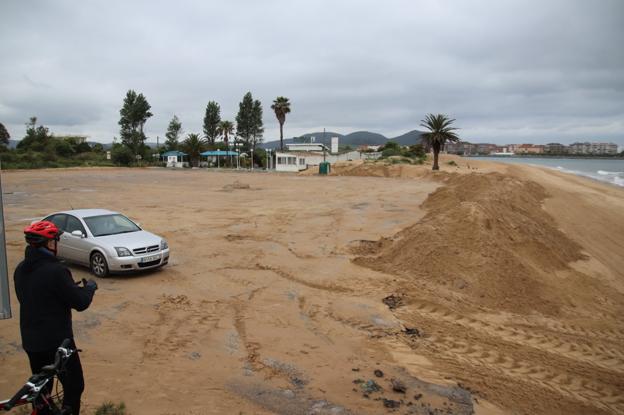 Polémico acondicionamiento del Puntal de Laredo