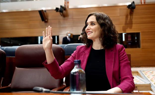 Díaz Ayuso afirma que «si se arruina Madrid, se va a arruinar España»