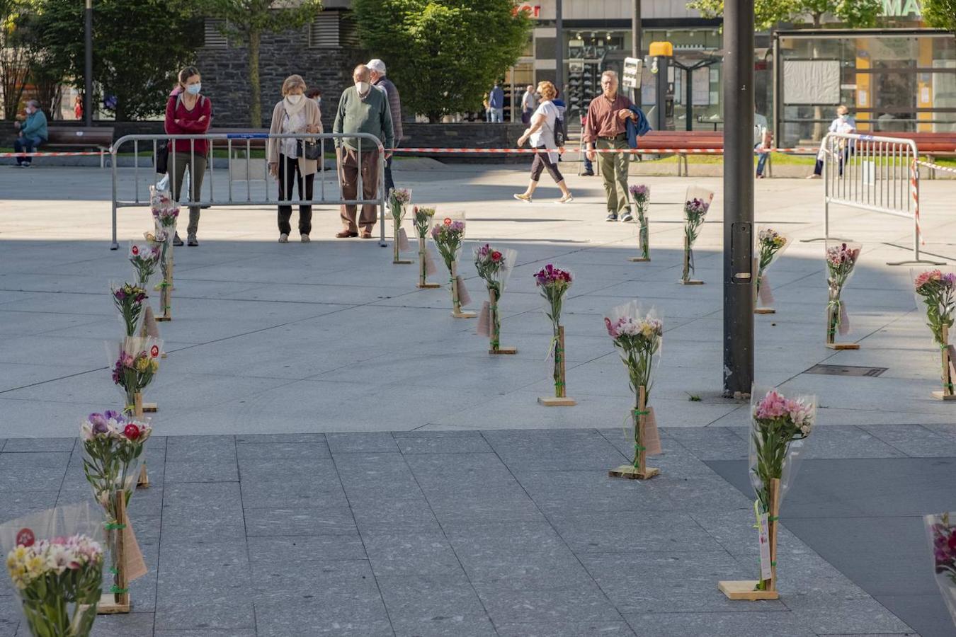 Flores para quienes han hecho frente al coronavirus