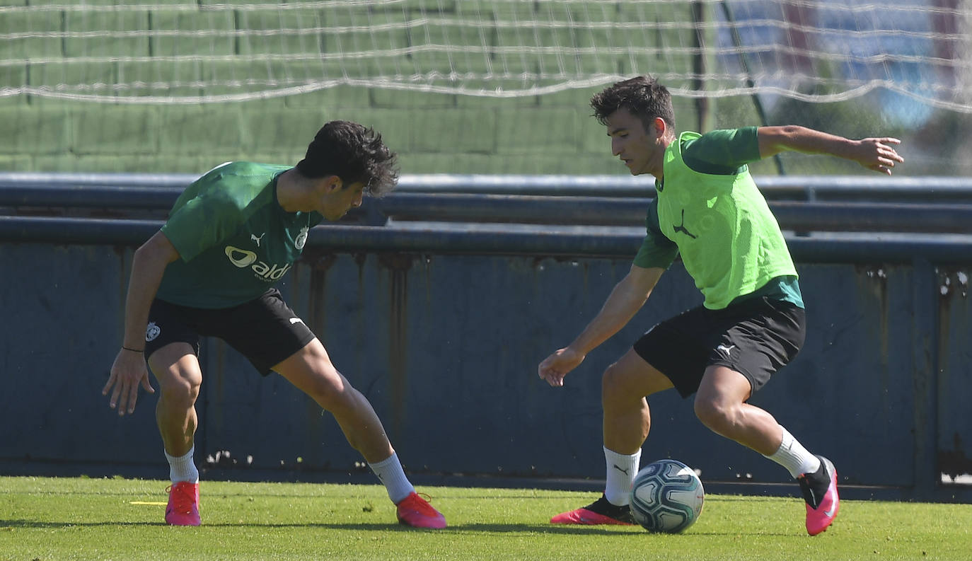 Entrenamiento del Racing de este jueves, 21 de mayo