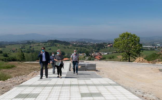 Polanco estudio la construcción de viviendas sociales en el Alto Pedroa