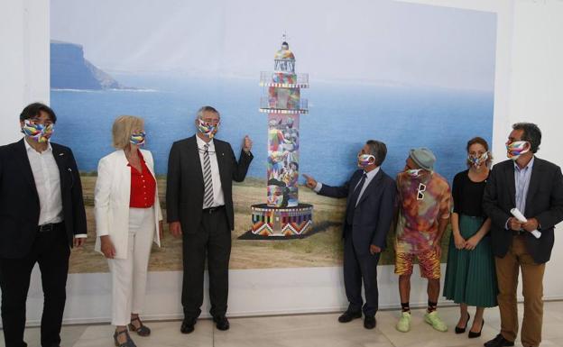 El Faro que Okuda coloreará en Ajo, «primera atracción» de un proyecto «mayor» en un enclave «de locura»