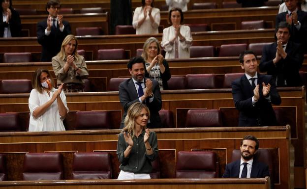 Casado convierte su no a la prórroga en una reprobación del Gobierno