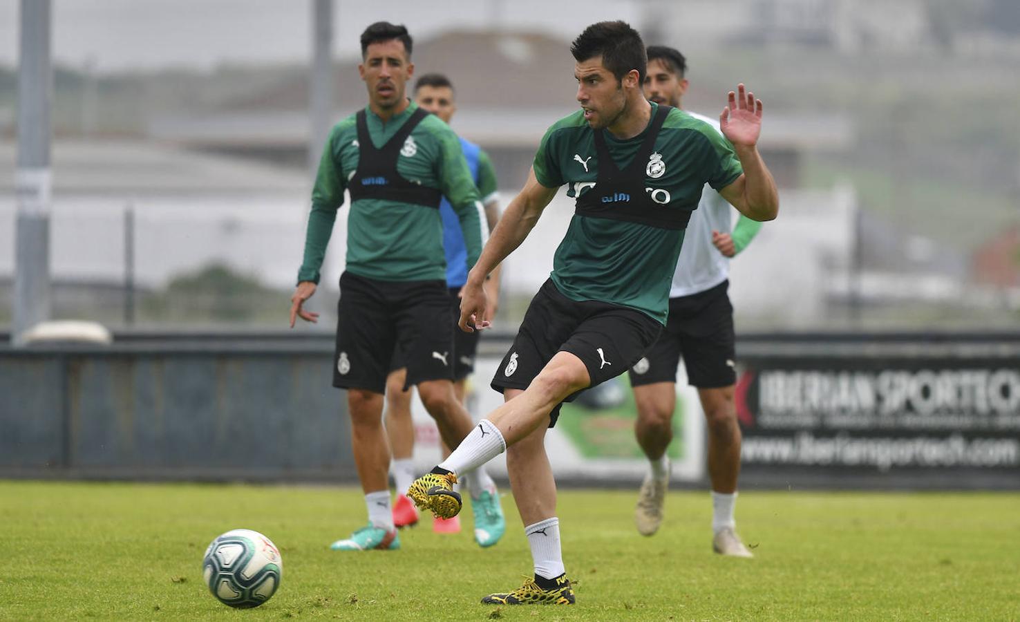 Último entrenamiento del Racing