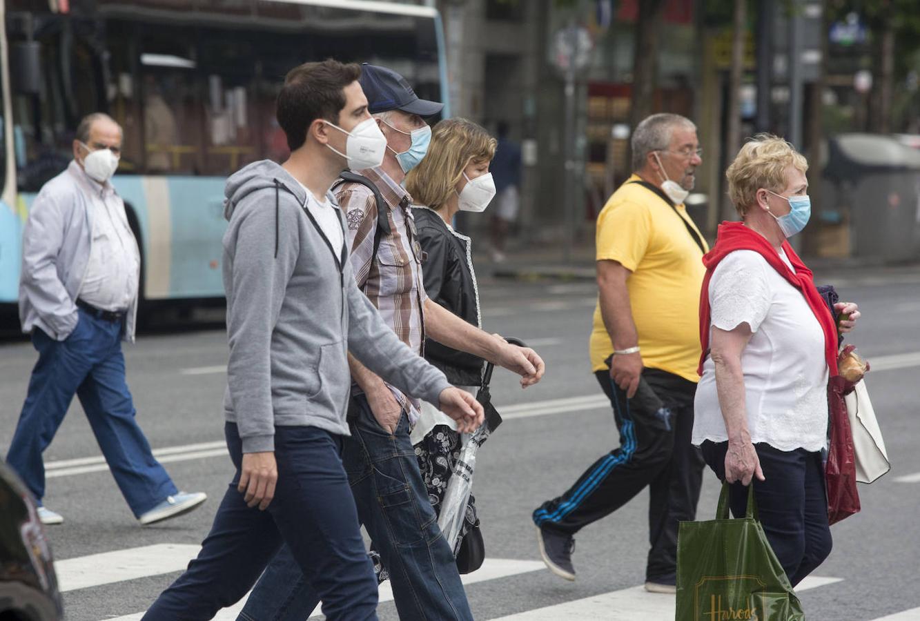 Cuando llueve, los espacios públicos se quedan pequeños