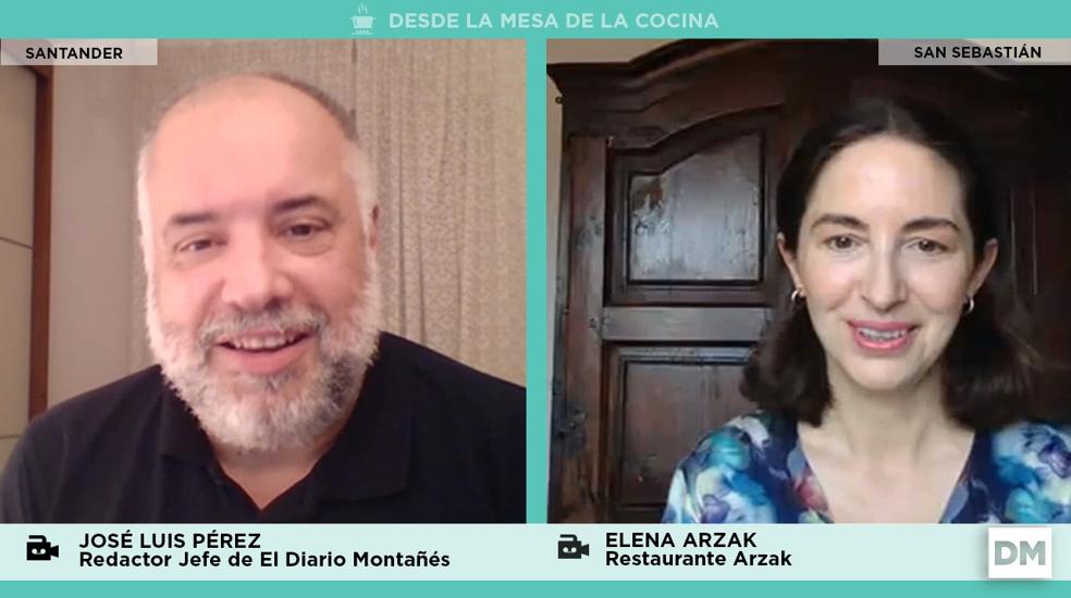 Elena Arzak: «Estoy deseando volver a comer a Cantabria»