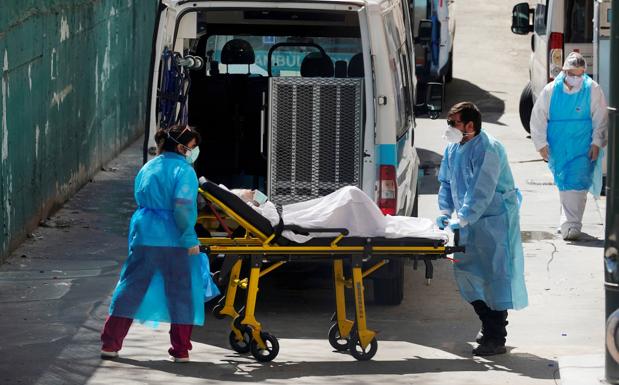 La foto fija de un hospital durante los peores días de la pandemia