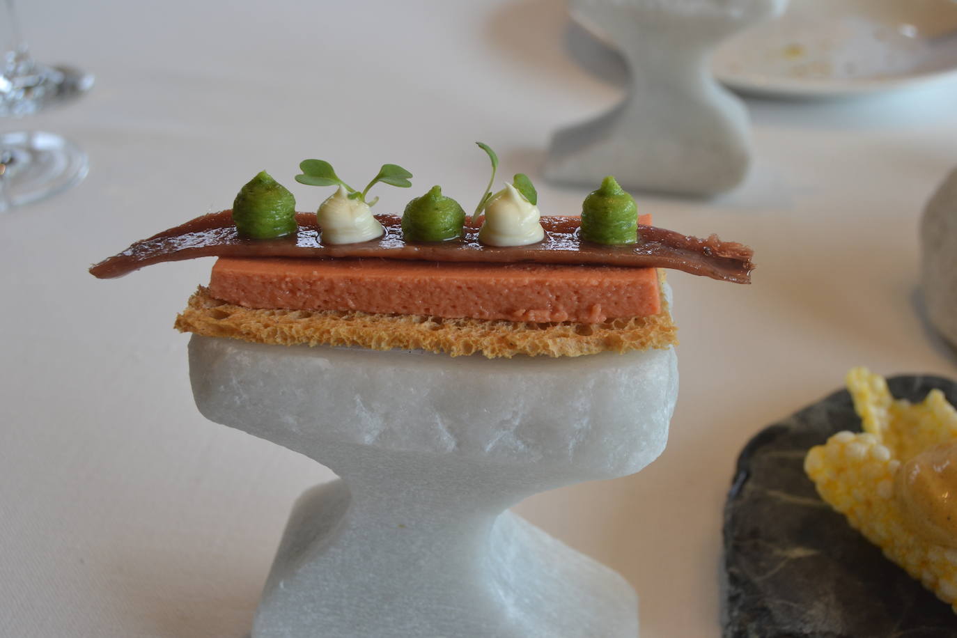 Así es el menú degustación del restaurante Solana