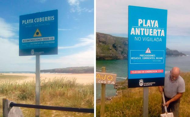 Bareyo toma la iniciativa y pone aforo máximo a sus playas