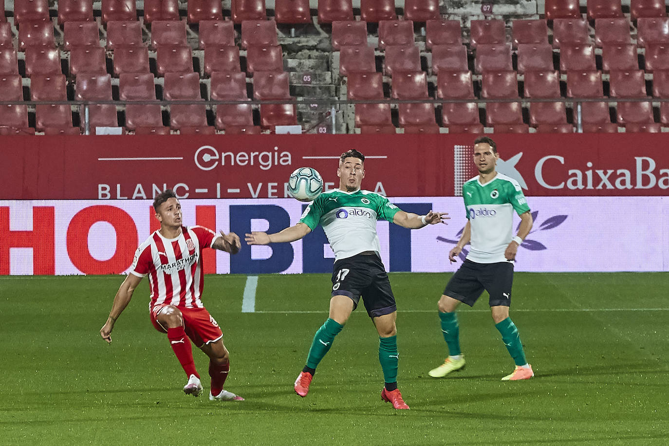 Imágenes del Girona-Racing