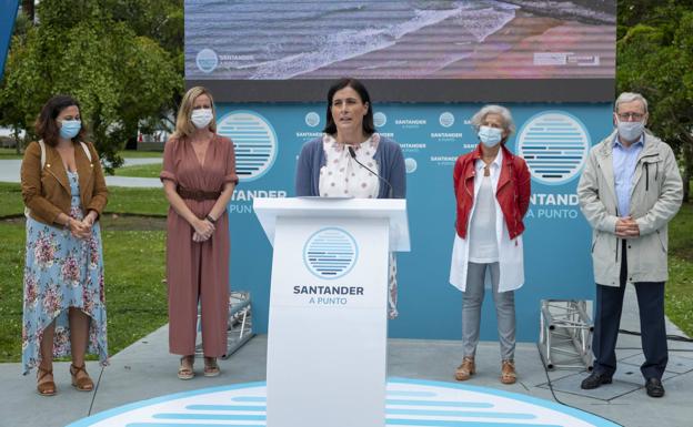 El aforo de las playas de Santander será variable en función de las mareas