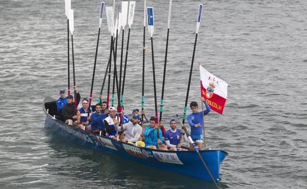 Las traineras de la región compiten el domingo por la Bandera Sotileza